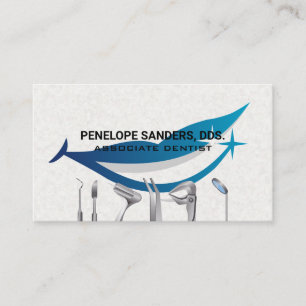 Tarjeta De Visita Logotipo de Herramientas Dentales Gráficos de So