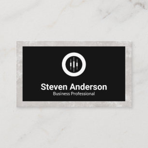 Tarjeta De Visita Logotipo de interés comercial