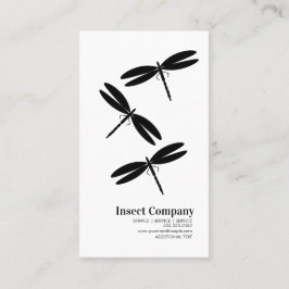 Tarjeta De Visita Logotipo de la empresa de control de plagas de lib