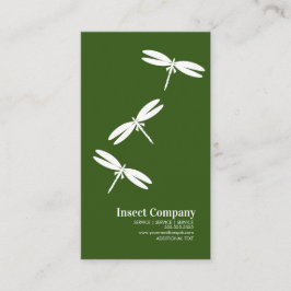 Tarjeta De Visita Logotipo de la empresa de control de plagas Dragon