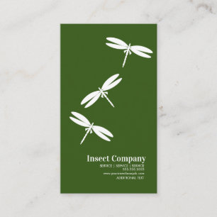 Tarjeta De Visita Logotipo de la empresa de control de plagas Dragon
