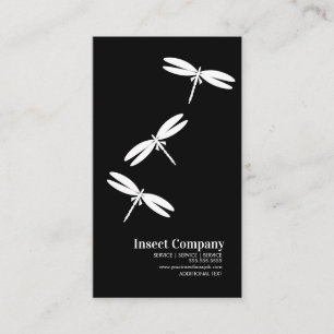 Tarjeta De Visita Logotipo de la empresa de control de plagas Dragon