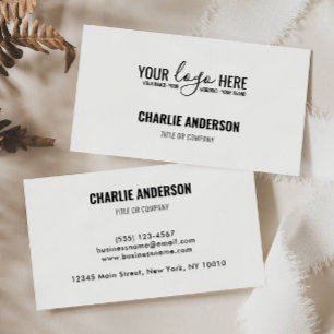 Tarjeta De Visita Logotipo de la empresa de promoción de marca comer