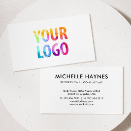 Tarjeta De Visita Logotipo de la empresa personalizado