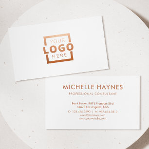 Tarjeta De Visita Logotipo de la empresa personalizado