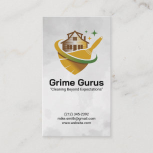 Tarjeta De Visita Logotipo de la habitación principal   Servicios de