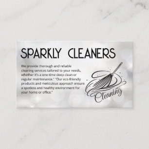 Tarjeta De Visita Logotipo de limpieza de la sala de baño Esparroq
