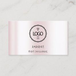 Tarjeta De Visita Logotipo de logotipo de medios sociales Código QR 