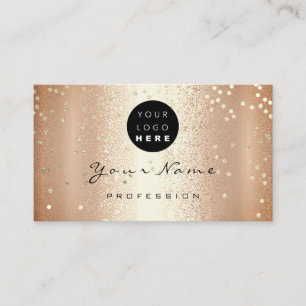 Tarjeta De Visita Logotipo de maquillaje Artista Las uñas del pelo 