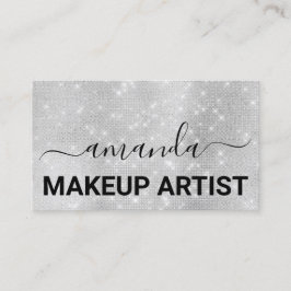 Tarjeta De Visita Logotipo de maquillaje de bienvenida Peluquería Pl