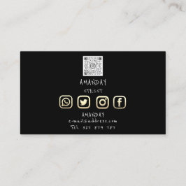 Tarjeta De Visita Logotipo de maquillaje de los cordones de latidos 