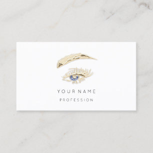 Tarjeta De Visita Logotipo de maquillaje de los cordones de latigazo