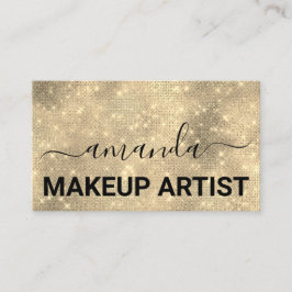 Tarjeta De Visita Logotipo de maquillaje Lash Care Resumen Chispa de