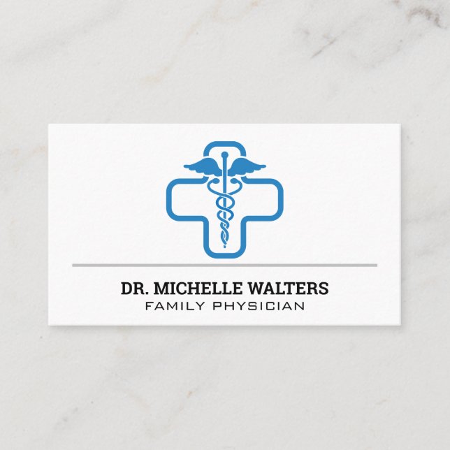 Tarjeta De Visita Logotipo de Medicaid Health Care (Anverso)