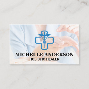 Tarjeta De Visita Logotipo de Medicina de Salud   Sesión de acupuntu