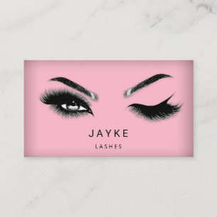 Tarjeta De Visita Logotipo de microblade QR para Eyelash Brow