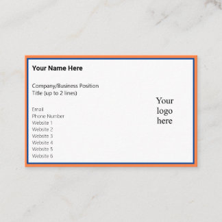 Tarjeta De Visita Logotipo de Negocio en Línea de Picked Mango y Dee