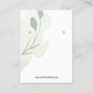 Tarjeta De Visita Logotipo de pantalla de navegación de color agua E