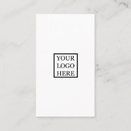 Tarjeta De Visita Logotipo de personalizado Profesional Minimalista