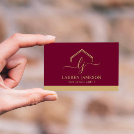 Tarjeta De Visita Logotipo de promotor promocional inmobiliario mode