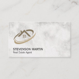 Tarjeta De Visita Logotipo de Realtor Home