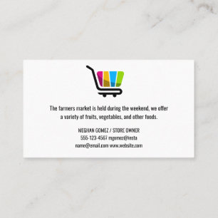Tarjeta De Visita Logotipo de servicio de entrega de comida cocinada