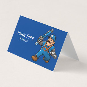 Tarjeta De Visita logotipo de servicios de fontanería