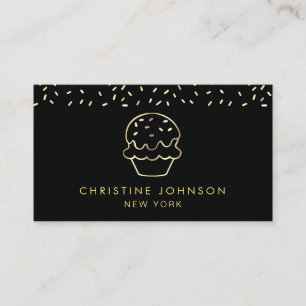 Tarjeta De Visita logotipo de tienda de dulces