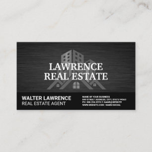 Tarjeta De Visita Logotipo de vivienda comercial