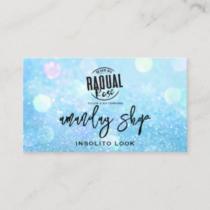 Tarjeta De Visita Logotipo del código QR Tienda en línea Holografía 