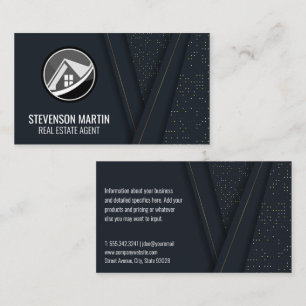 Tarjeta De Visita Logotipo del inmobiliario