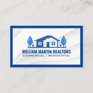 Tarjeta De Visita Logotipo del inmobiliario