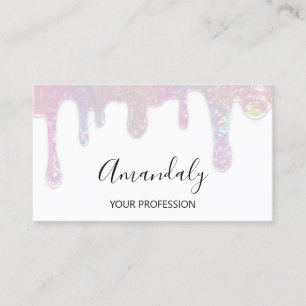 Tarjeta De Visita Logotipo del logotipo del artista de maquillaje de