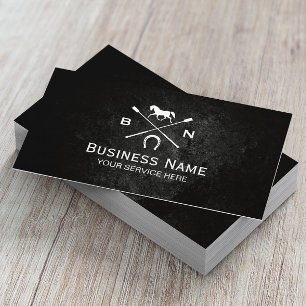 Tarjeta De Visita Logotipo del Personalizado ecuestre equitación