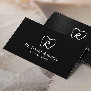 Tarjeta De Visita Logotipo dental Personalizado Dentista Cuidado den