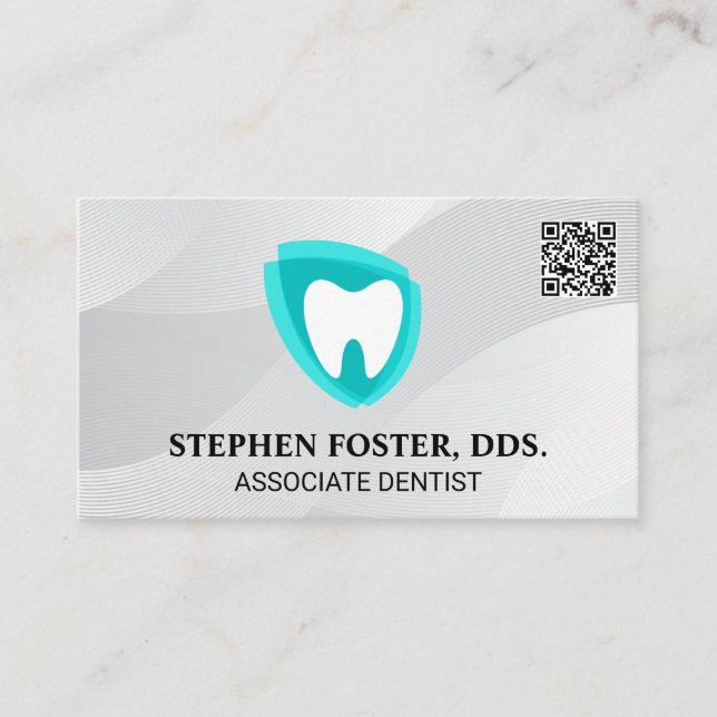 Tarjeta De Visita Logotipo dental | Profesionales dentales (Anverso)