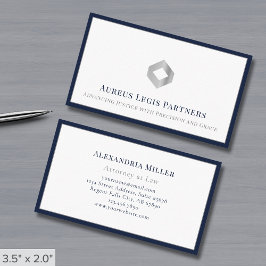 Tarjeta De Visita Logotipo elegante de lujo