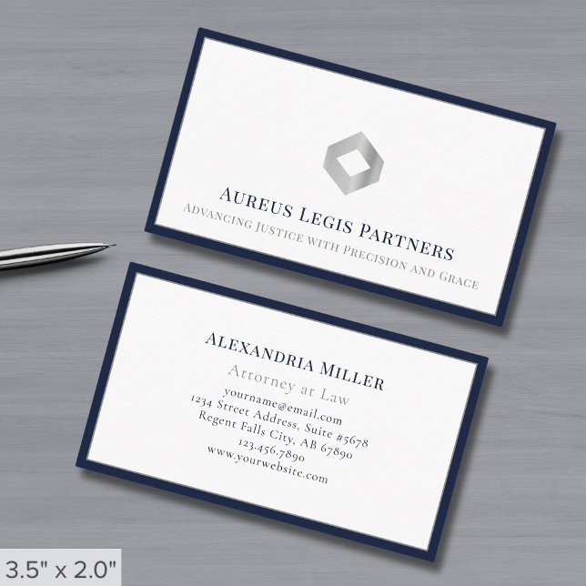 Tarjeta De Visita Logotipo elegante de lujo (Subido por el creador)