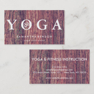 Tarjeta De Visita Logotipo elegante Meditación del Yoga