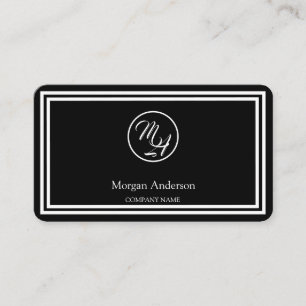 Tarjeta De Visita Logotipo empresarial de código QR profesional mode
