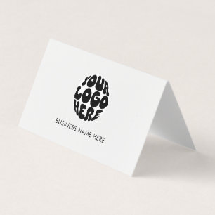 Tarjeta De Visita Logotipo Empresarial Personalizado Marketing Corpo