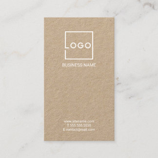 Tarjeta De Visita Logotipo Empresarial Personalizado Profesional