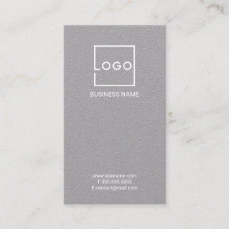 Tarjeta De Visita Logotipo Empresarial Personalizado Profesional
