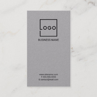 Tarjeta De Visita Logotipo empresarial personalizado profesional