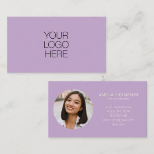 Tarjeta De Visita Logotipo Empresarial Profesional Personalizado Fot