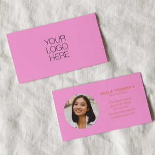 Tarjeta De Visita Logotipo Empresarial Profesional Personalizado Fot