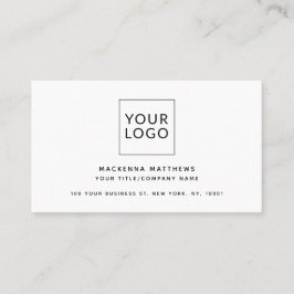 Tarjeta De Visita Logotipo Minimalista moderno de Personalizado Icon