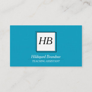 Tarjeta De Visita Logotipo mínimo