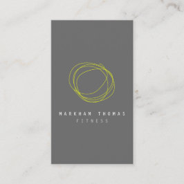 Tarjeta De Visita Logotipo mínimo y moderno de escrúpulos de diseño 