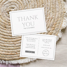 Tarjeta De Visita Logotipo moderno elegante blanco corporativo nota